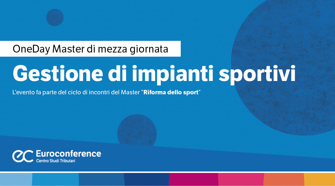 Immagine Gestione di impianti sportivi | Euroconference